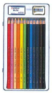 クーピー色鉛筆12色