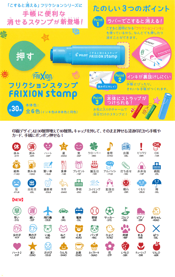 スリクションスタンプ説明