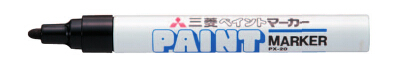 ペイントマーカー中字 黒