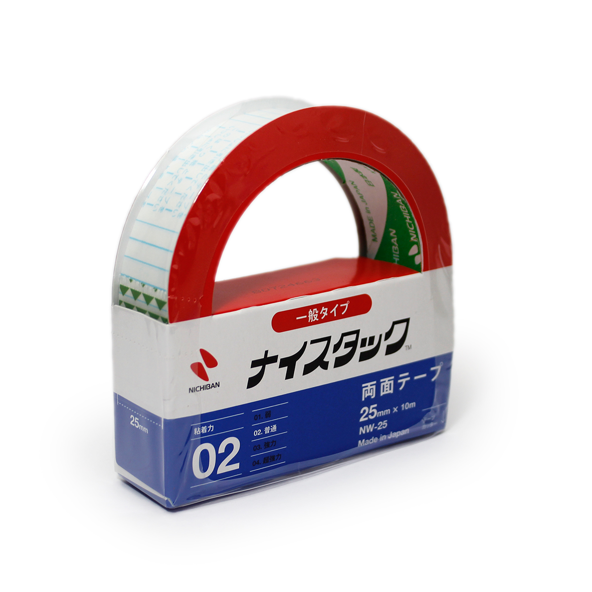 再生紙ナイスタック両面テープ25mmx10m NW-25 【事務用品 通販サイト】 ブングショップドットコム