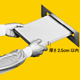 荷物をポストにお届け